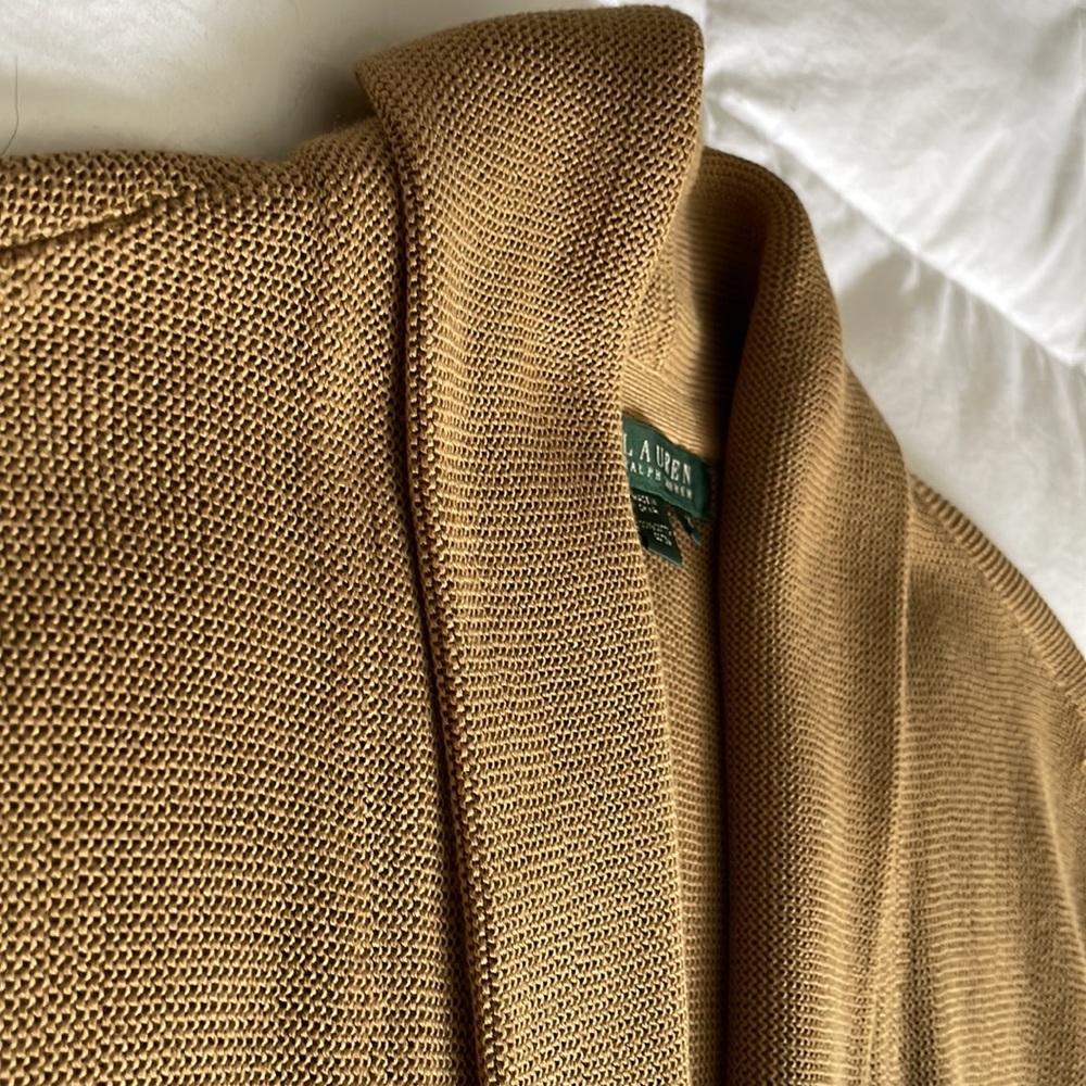 Ralph Lauren Knit wrap Vest Size 1X